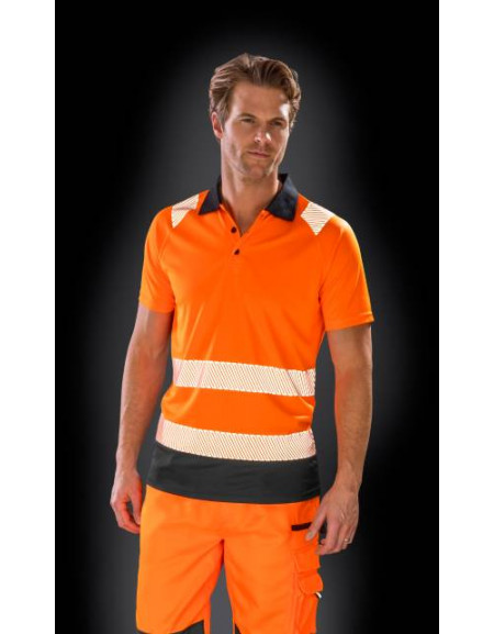 Tricou reflectorizant respirabil pentru siguranță